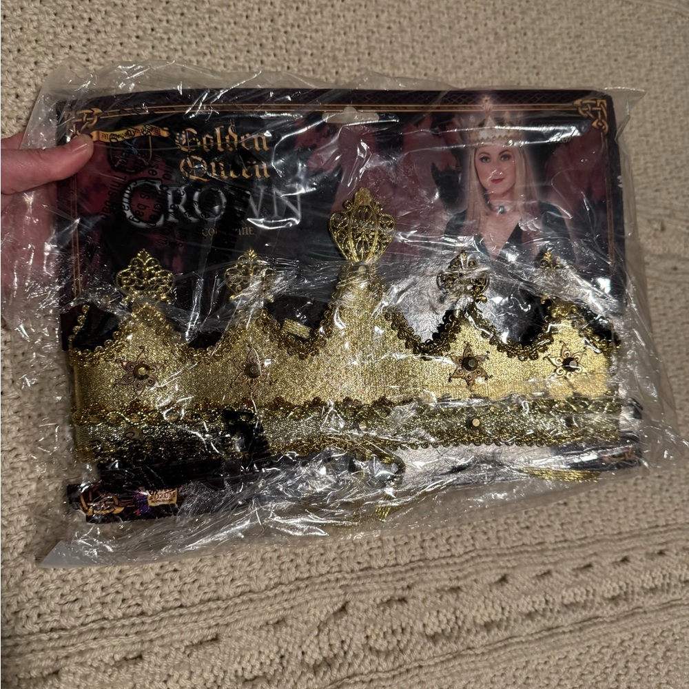 Golden Queen Crown